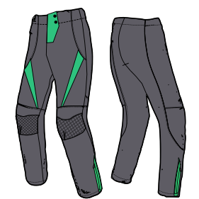 Fashion sewing patterns for Motocross Pants 8040